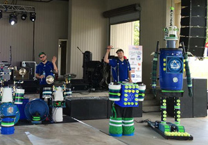 Junkyard Symphony at the Belleville Waterfront and Ethnic Festival