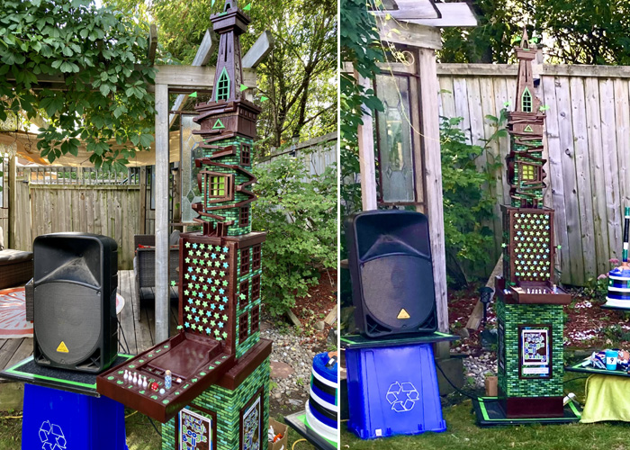 Junkyard Symphony's Boogie Ball Building