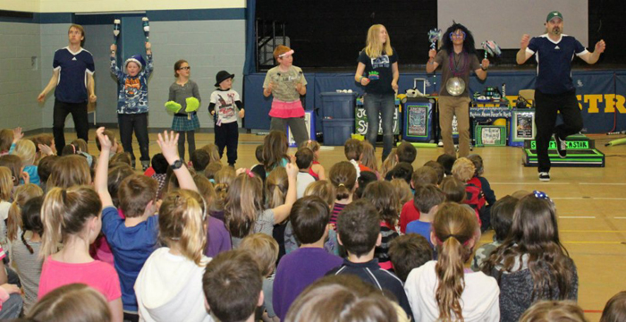 Junkyard Symphony at Caldwell Street Public School.