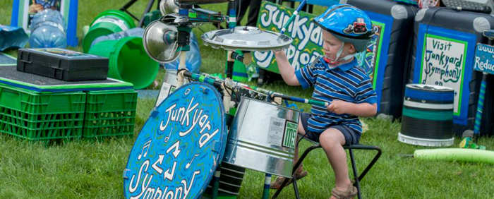 Junkyard Symphony atRiverside South Canada Day, July 1, 2013