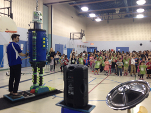 Junkyard Symphony's at Castlefrank School