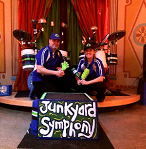 Junkyard Symphony at the Children's Museum