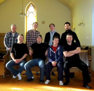 Junkyard Symphony's Church Rehearsal.