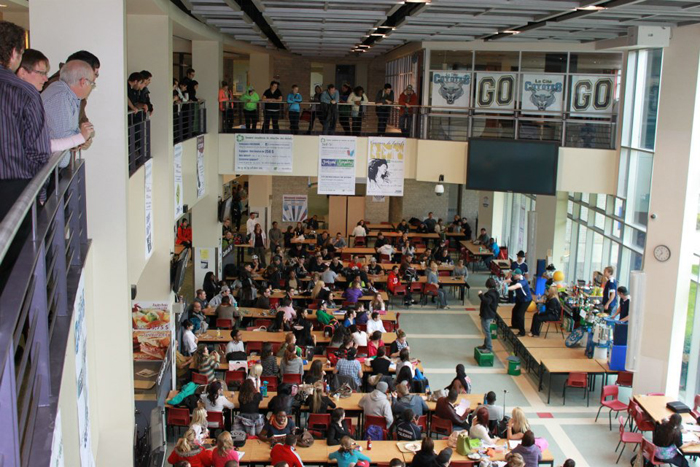 Junkyard Symphony at La Cit Collgiale.