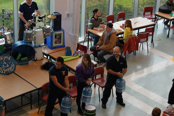 Junkyard Symphony at La Cit Collgiale.