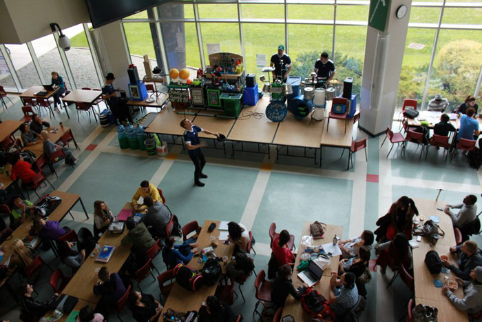 Junkyard Symphony at La Cit Collgiale.