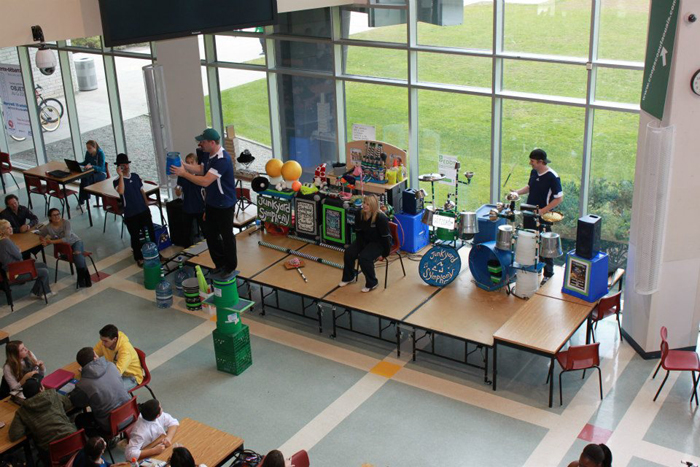 Junkyard Symphony at La Cit Collgiale.