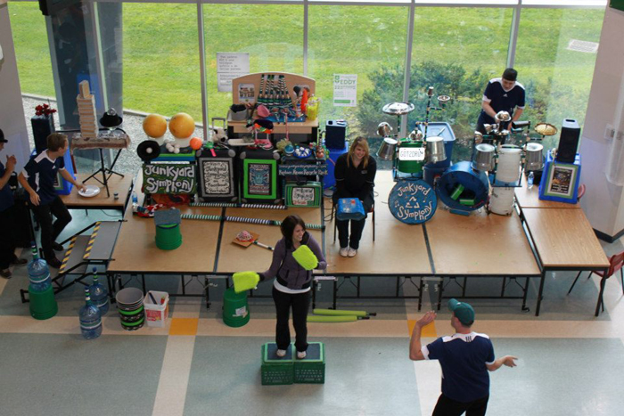 Junkyard Symphony at La Cit Collgiale.