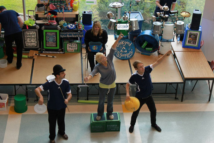 Junkyard Symphony at La Cit Collgiale.