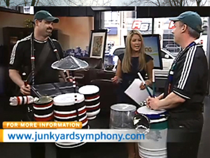 Junkyard Symphony on CTV Morning Live