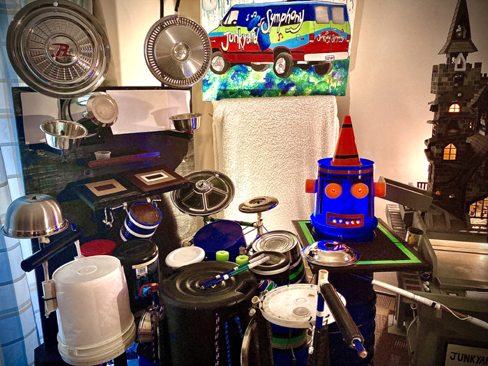 Junkyard Symphony's Online Rhythm and Recycling Workshop
