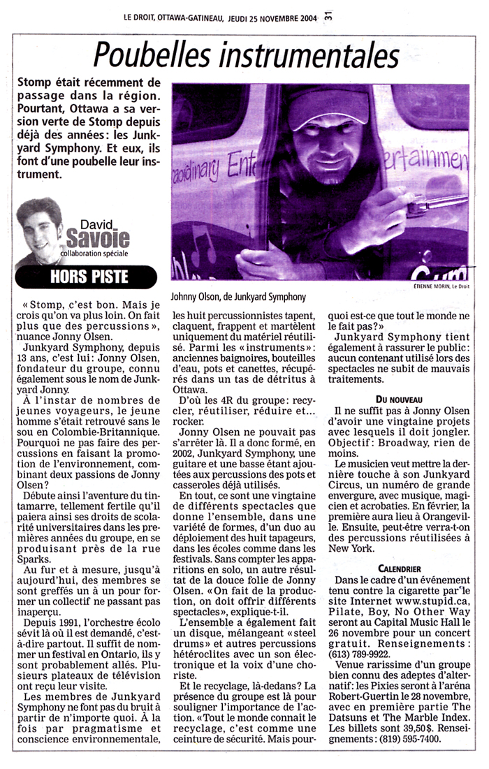 JYS, Le Droit!
