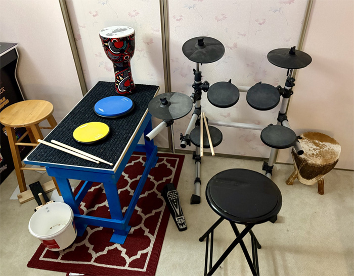 The drum equipment