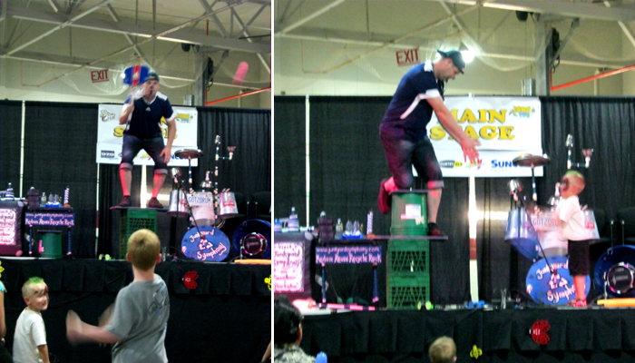 Junkyard Jonny plays Basketball.