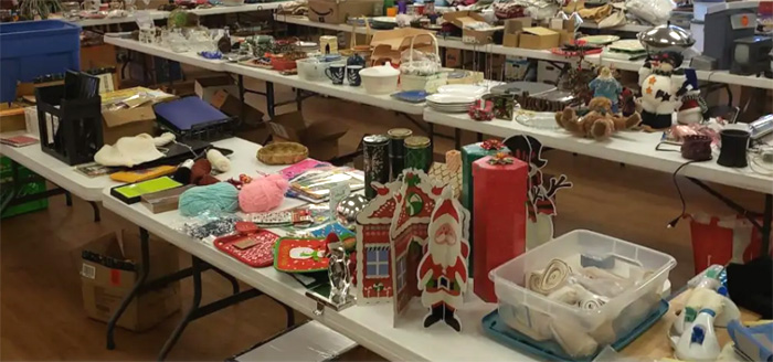 Junkyard Symphony's Garage Sale Goodies.