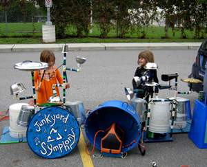 Junkyard Symphony's at the Preston Street Grapefest.