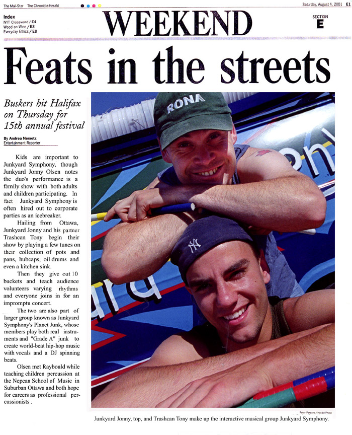 CJYS in Halifax Chronicle-Herald