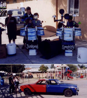 Lil and Jonny in Los Angeles