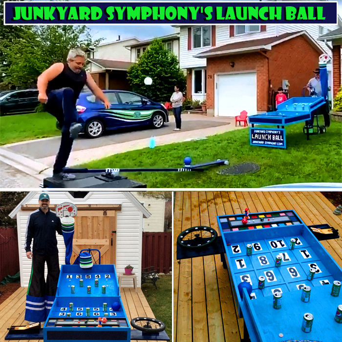 Junkyard Symphony's Launch Ball