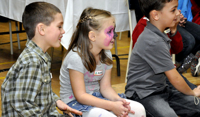 Kids enjoy the tricks.