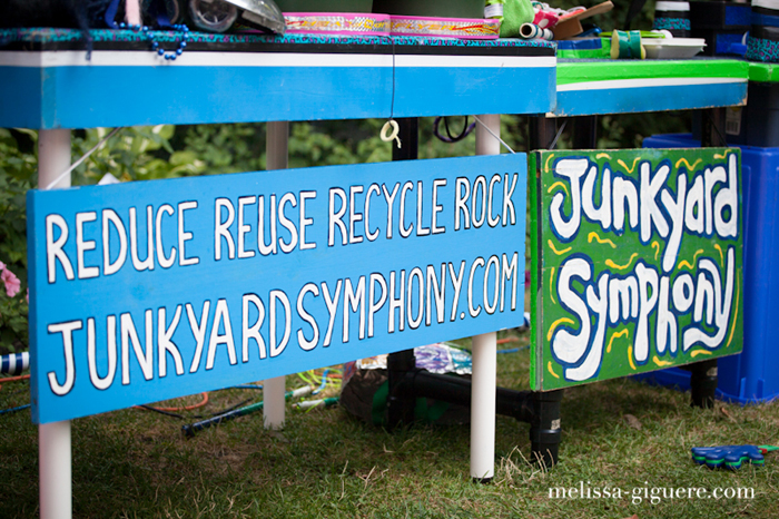 Junkyard Symphony in Montreal, Biblioteque des Jeunes.