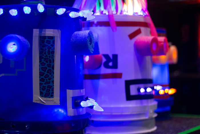 Junkyard Symphony's Online Giants of Junk at la Nouvelle Scene, Feb, 2021.