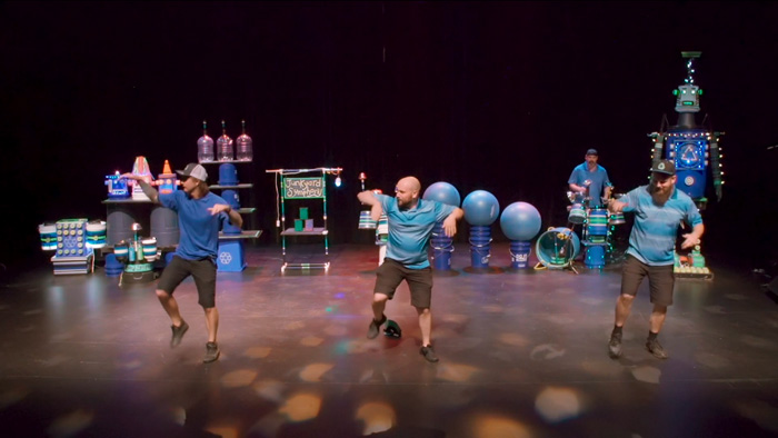 Junkyard Symphony's Online Giants of Junk at la Nouvelle Scene, Feb, 2021.