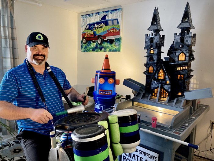 Junkyard Symphony's Online Rhythm and Recycling Workshop