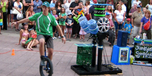 Recycle Rylan unicycles.