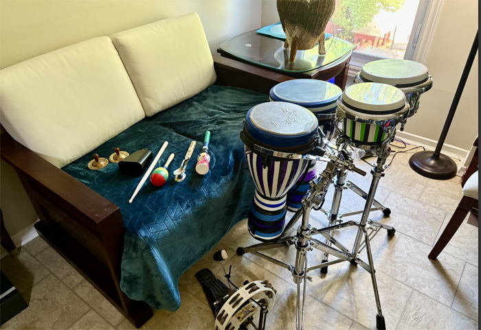 The drum equipment