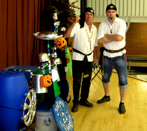 Junkyard Symphony's Pirates of Percussion.