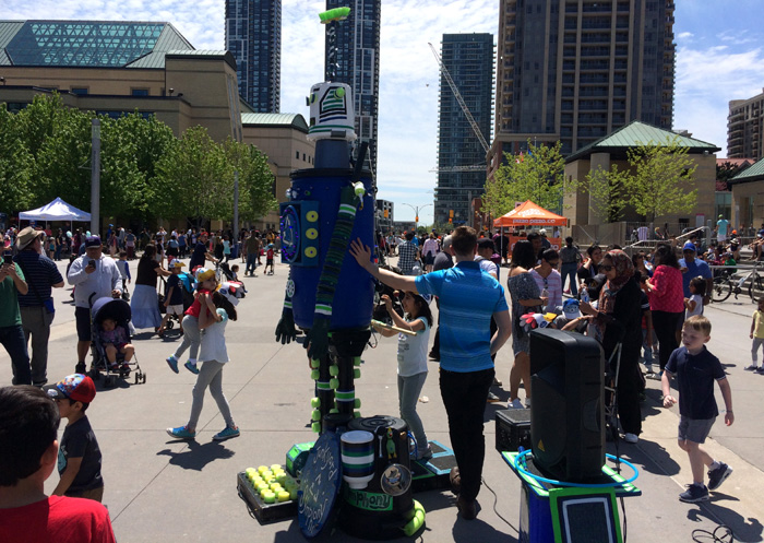 Junkyard Symphony's Robot Jam.