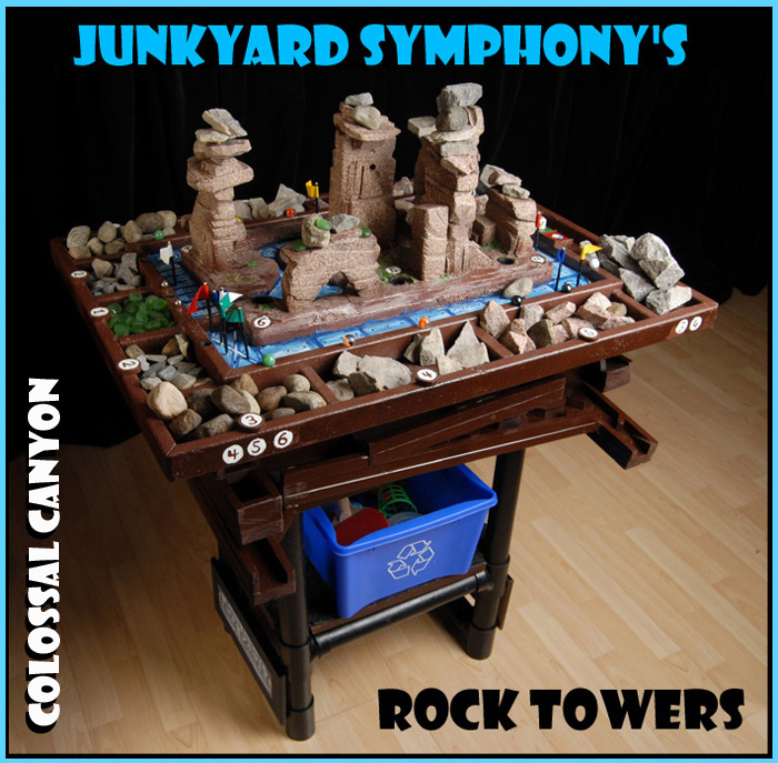 Junkyard Symphony's Rock Towers