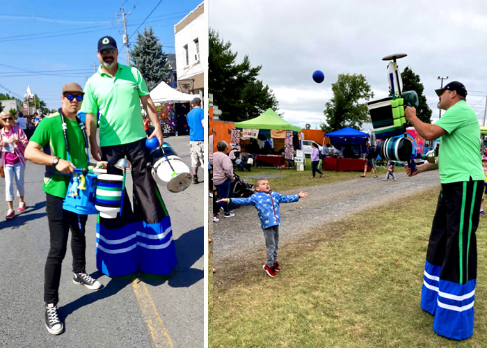 Junkyard Symphony's Roving Recyclers