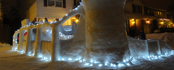 Gallery 13: Junkyard Symphony's Super Snow Slides, Ottawa, ON, Feb 2010