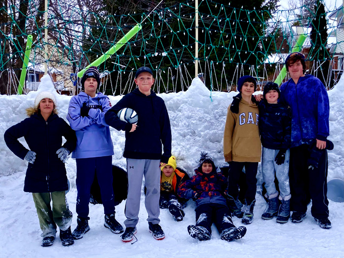 Junkyard Symphony's Snow Soccer at the Groovy Games Getway