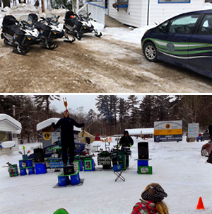 Junkyard Symphony's at the Dorset Snowball Winter Carnival