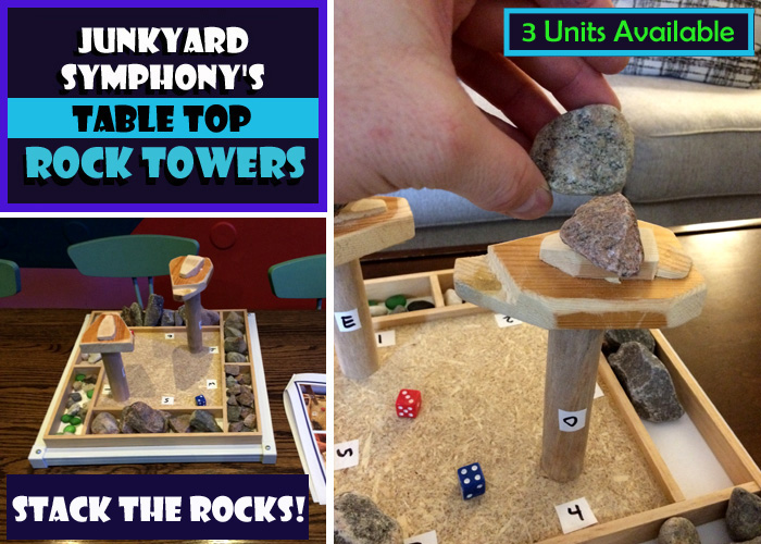Junkyard Symphony's Table Top Bottle Ball