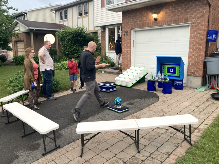 Junkyard Symphony's Groovy Games Gallery, The Driveway