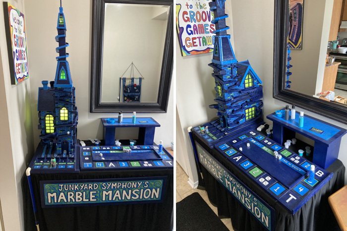 Junkyard Symphony's Groovy Games Gallery, The Front Hallway