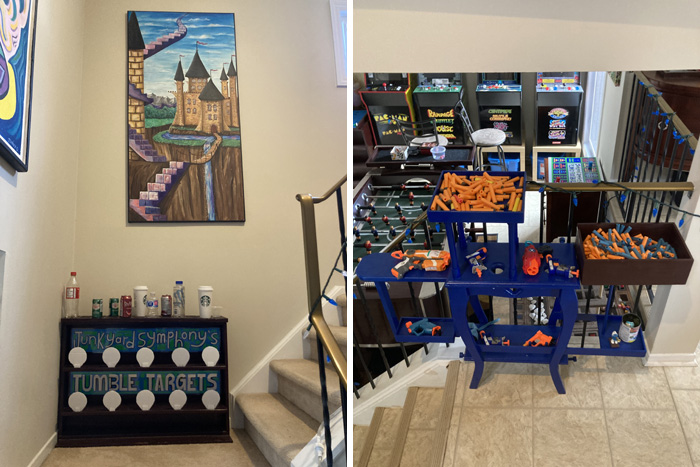 Junkyard Symphony's Groovy Games Getway, The Stairway