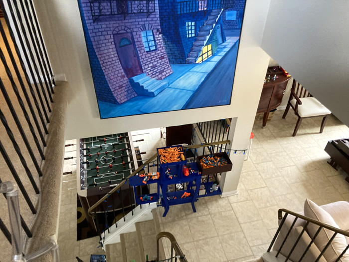 Junkyard Symphony's Groovy Games Getway, The Stairway