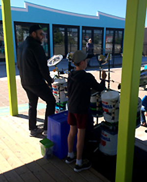 Junkyard Symphony at the Wasaga Beach Main Street Market