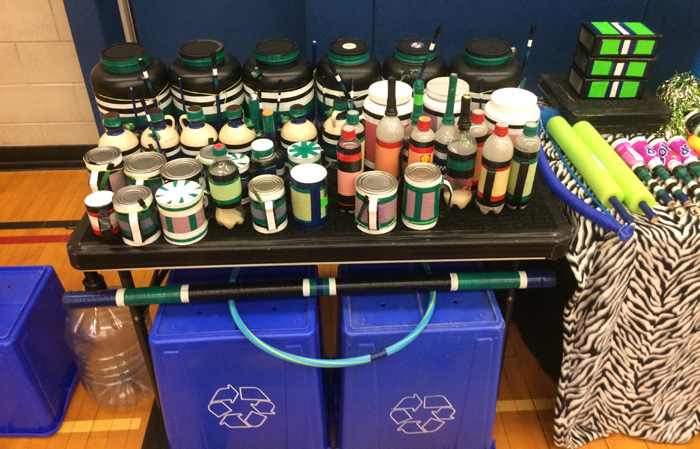 Junkyard Symphony's Rhythm and Recycling Workshop Gear